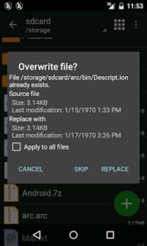zaemonbrap|ZArchiver para Android .